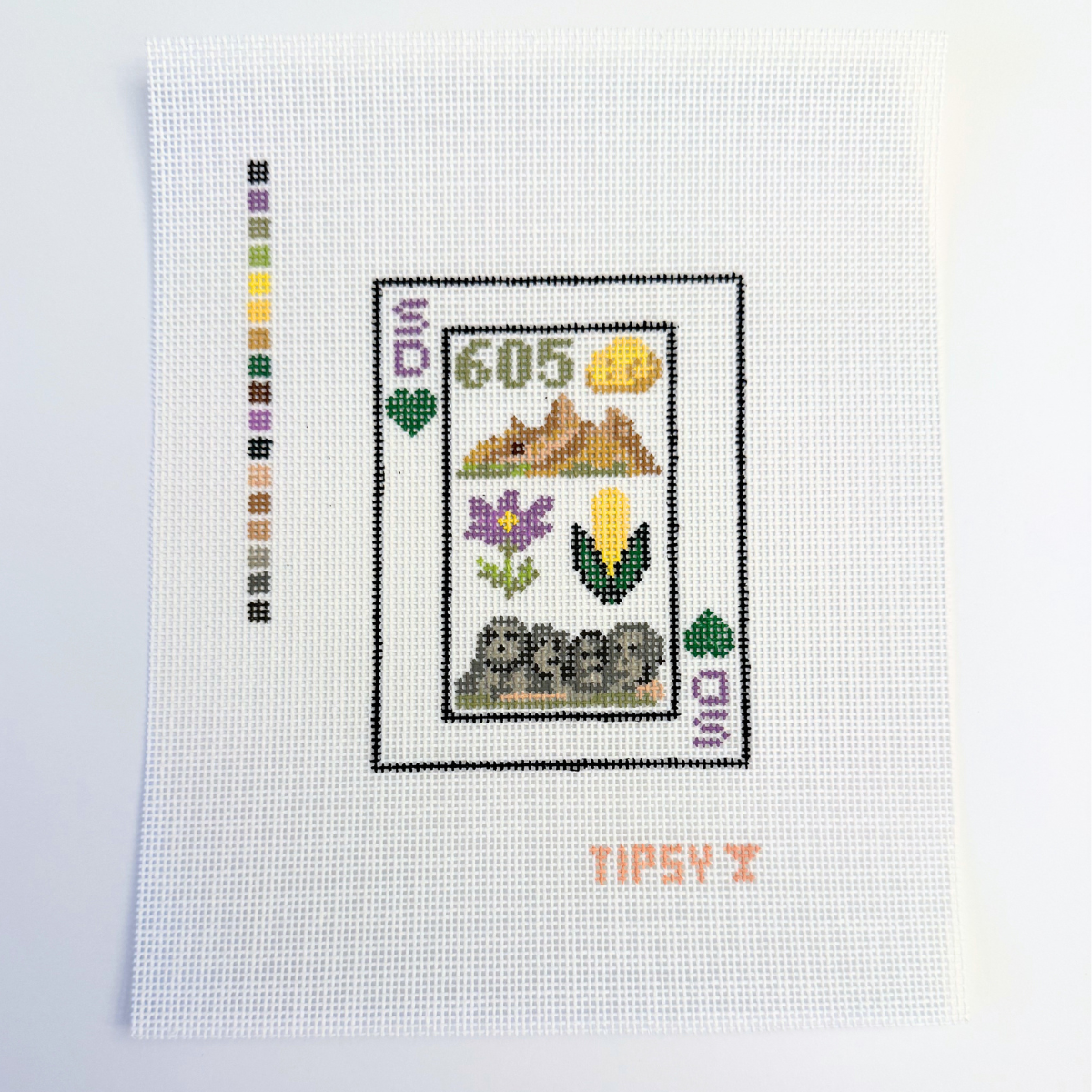Pre-Order: SD Playing Card Needlepoint Canvas
