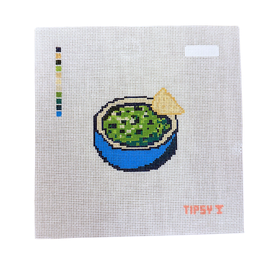 Spinach Dip Needlepoint Canvas
