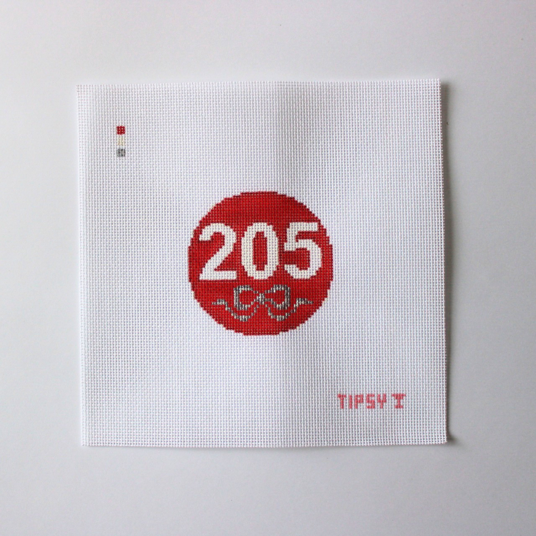 205 Ornament Needlepoint Canvas