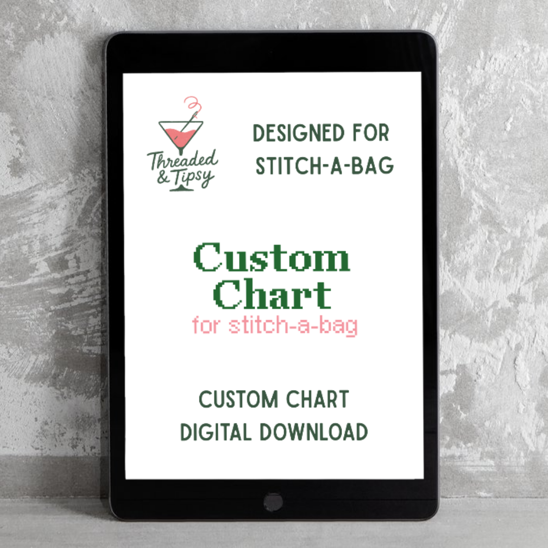 Custom Stitch-A-Bag Needlepoint Chart