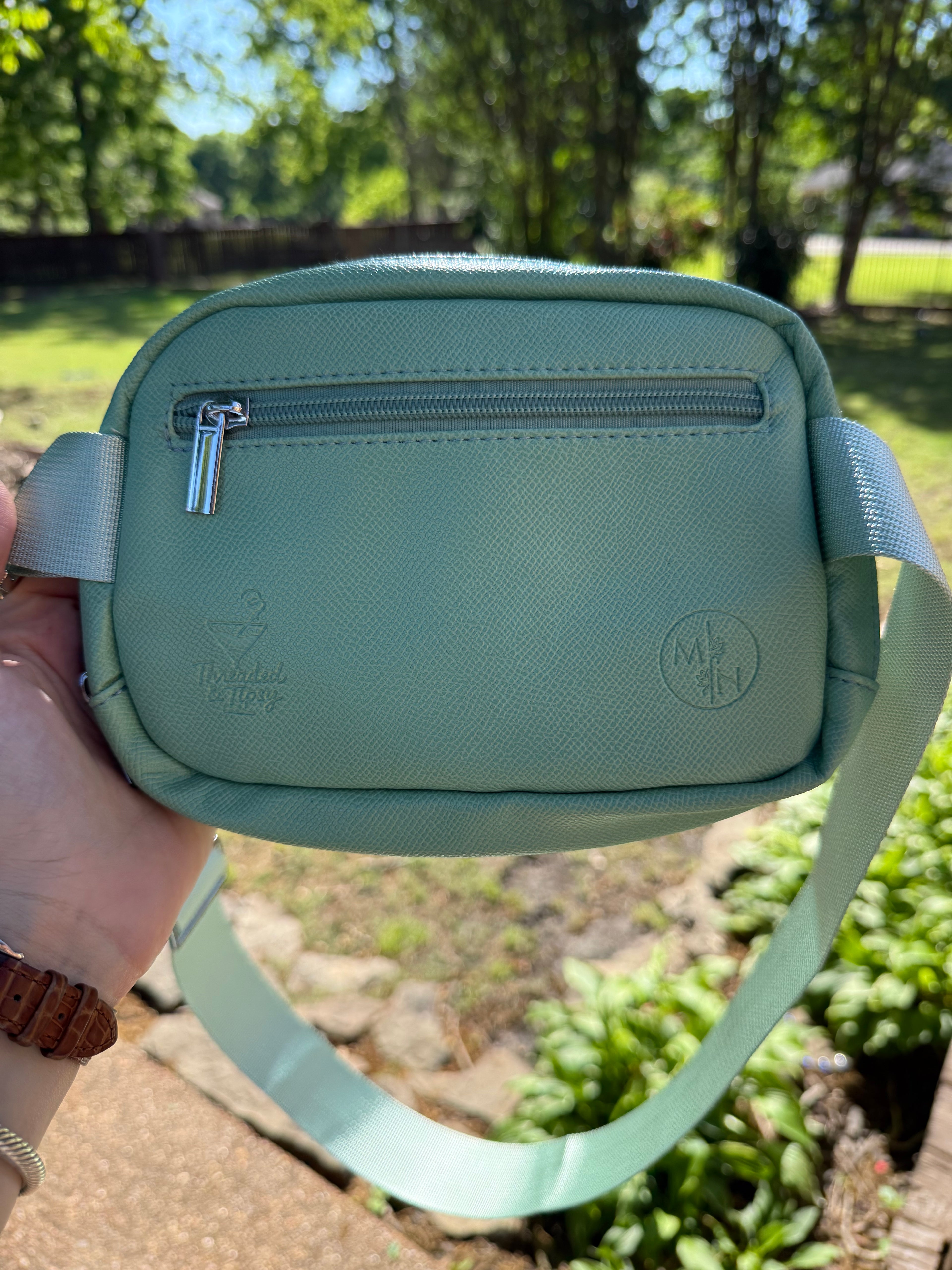 Pre-Finished Stitchable Belt Bag in Butter