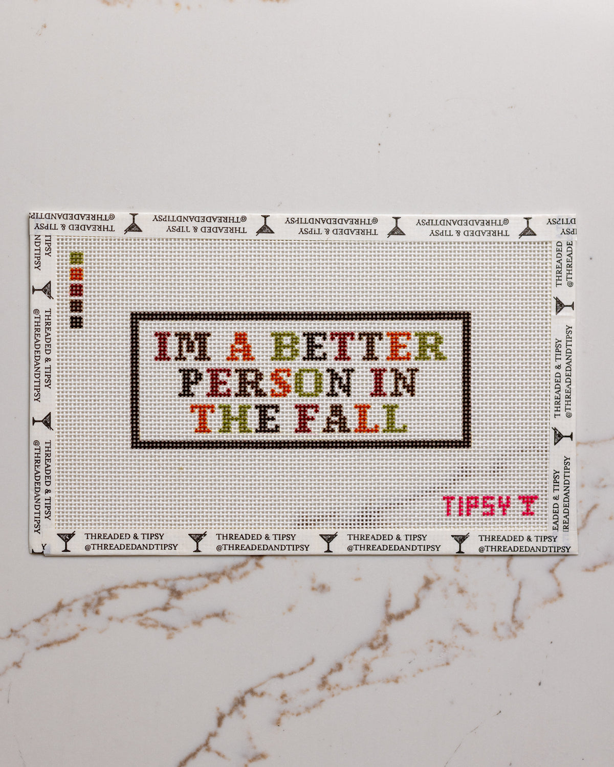 Pre-Order: Better Person in the Fall Needlepoint Canvas