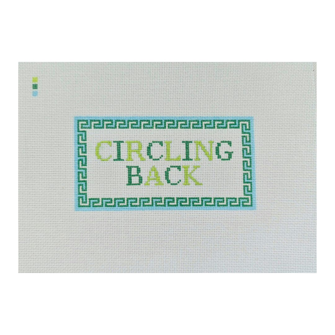 Pre-Order: Circling Back Needlepoint Canvas