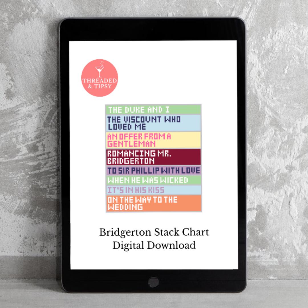 Bridgerton Book Series Inspired Chart