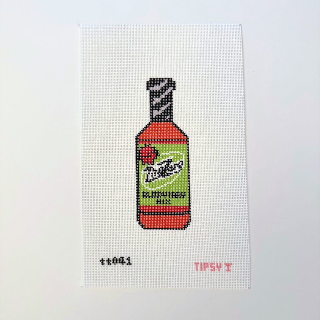 Bloody Mary Mix Needlepoint Canvas