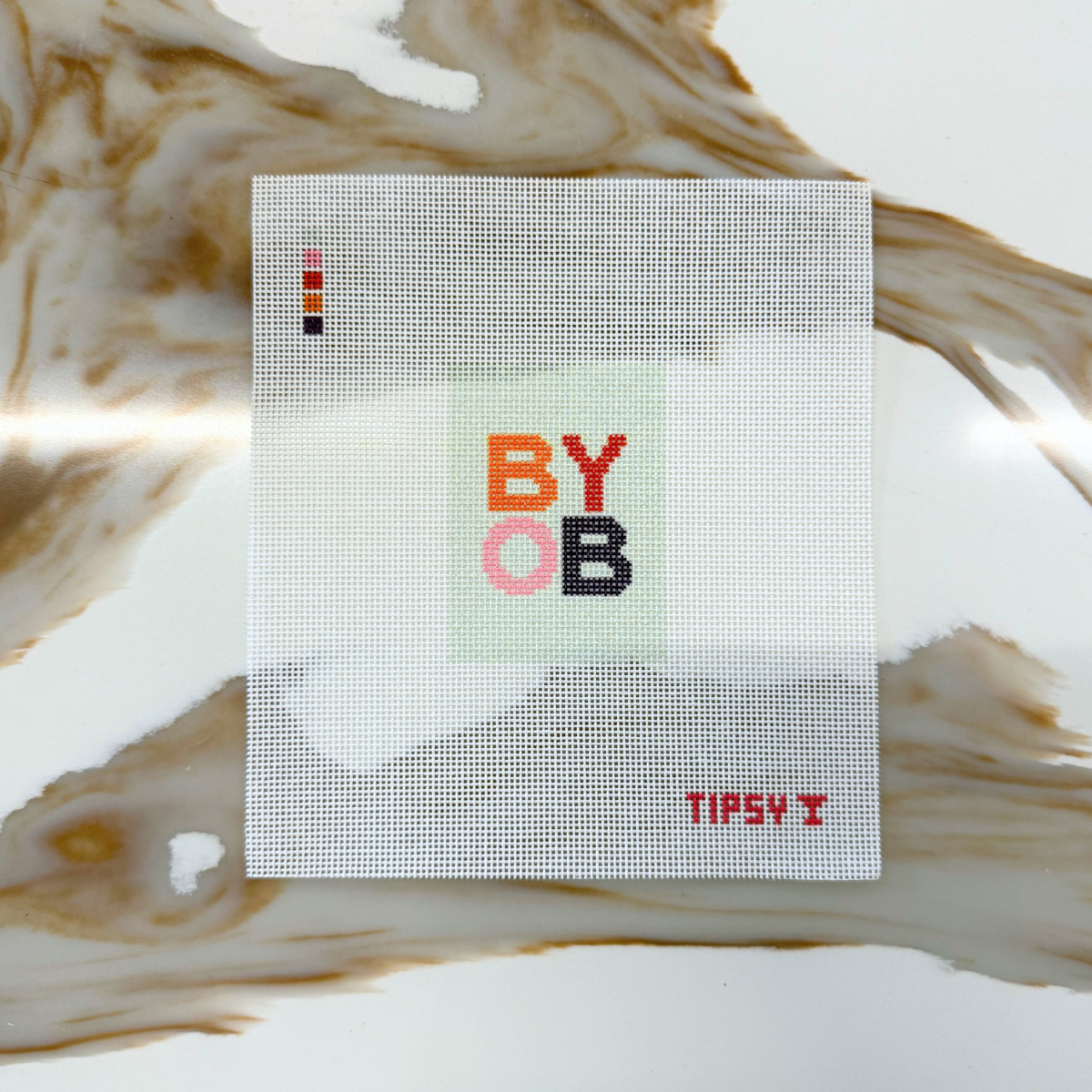 BYOB 2x3 inch Needlepoint Canvas