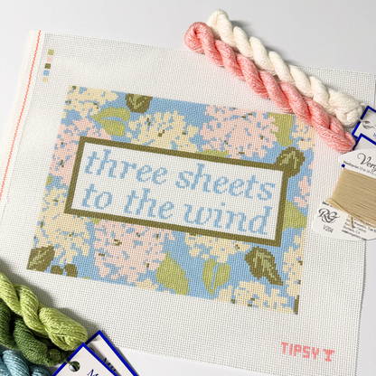 Needlepoint Kit project with &