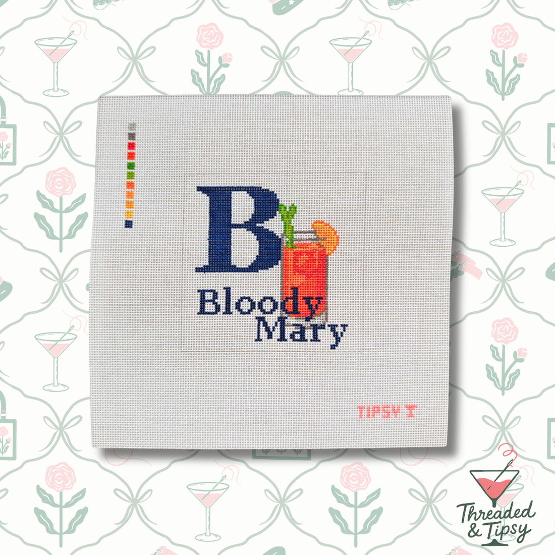 Pre-Order: B for Bloody Mary Needlepoint Canvas