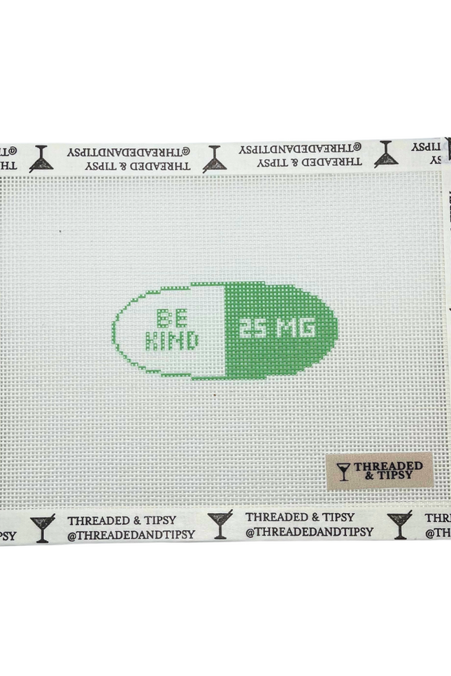 Set of 5 Happy Pill Printed Canvases