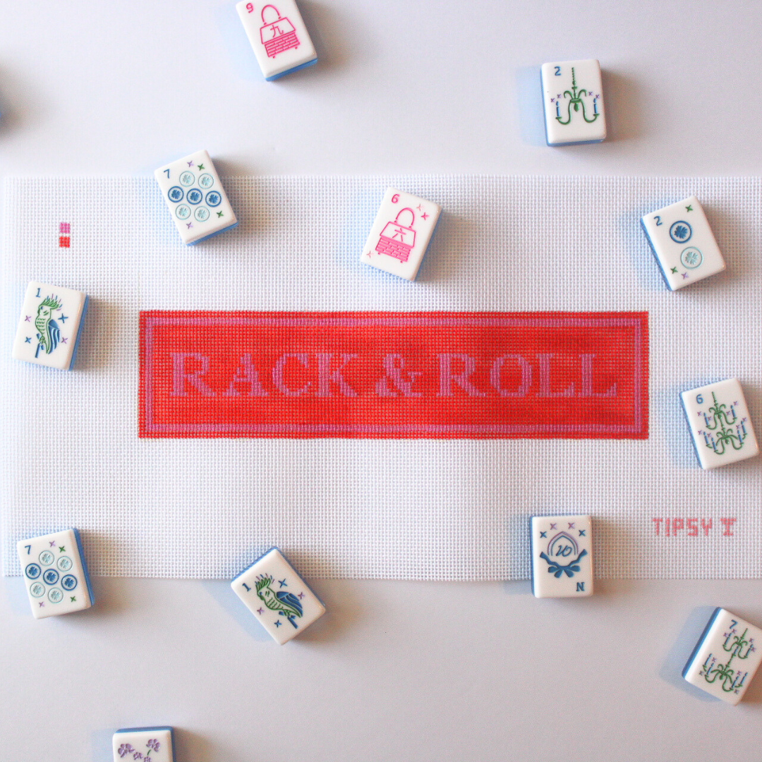 Rack &amp; Roll Needlepoint Canvas