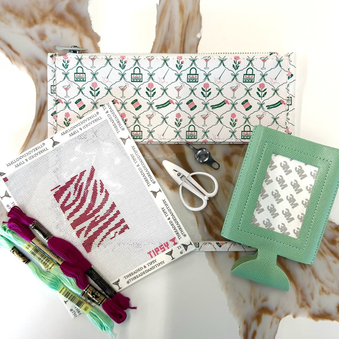 Zebra Needlepoint Beginner Kit