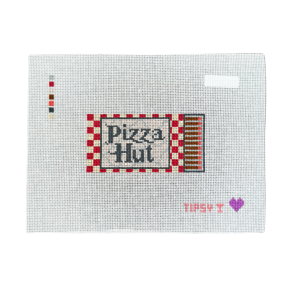 Pizza Hut Match Box Needlepoint Canvas