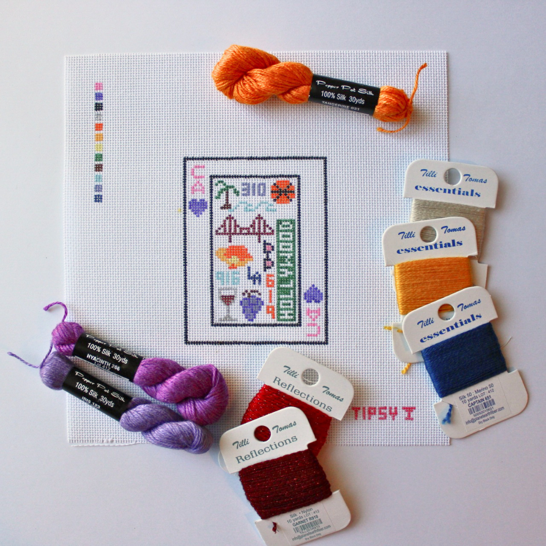 Pre-Order: CA Playing Card Needlepoint Canvas