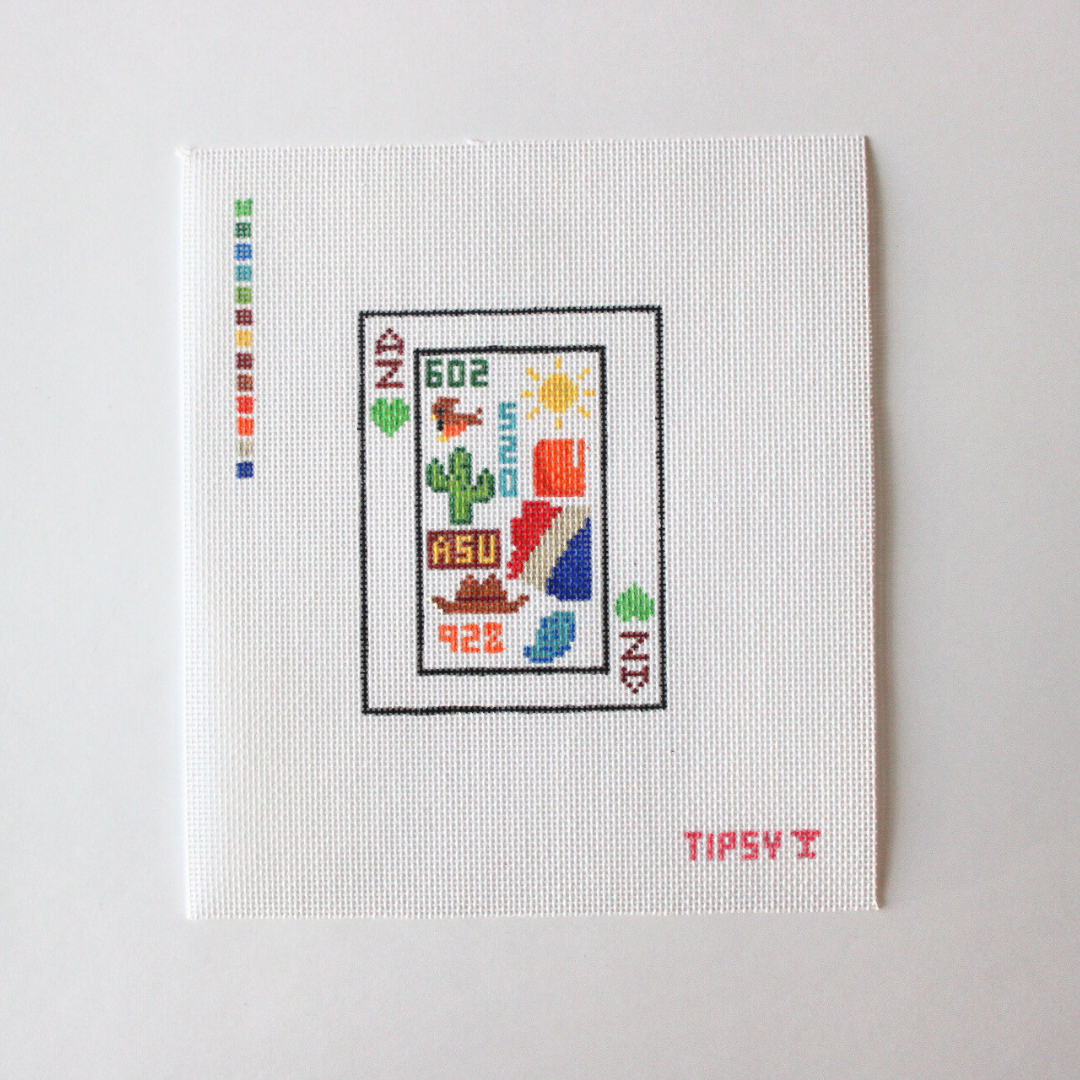 Pre-Order: AZ Playing Card Needlepoint Canvas
