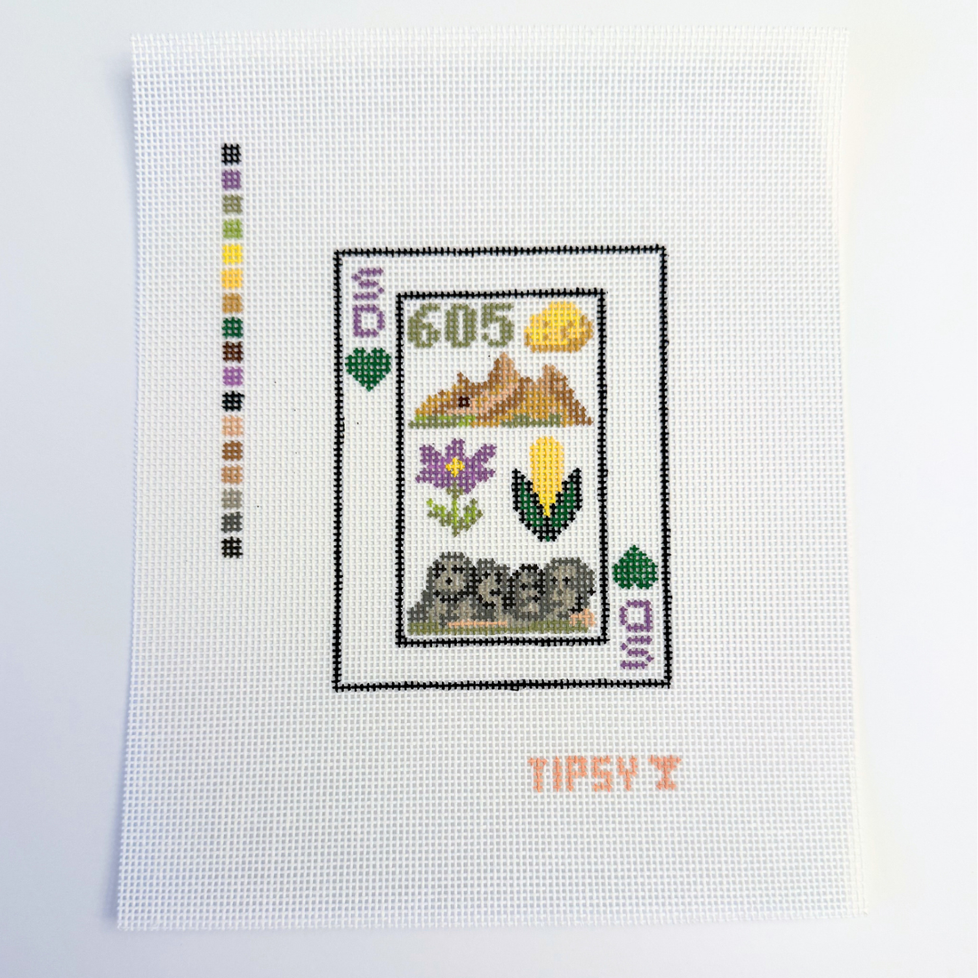 SD Playing Card Needlepoint Canvas