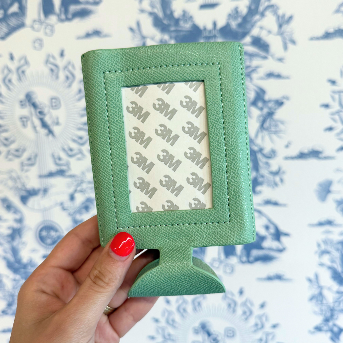 Mint Self-Finishing Skinny Can Koozie For Needlepoint