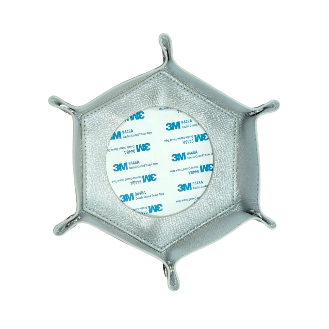 Pre-Order: Self-Finishing Needlepoint Snap Tray in True White