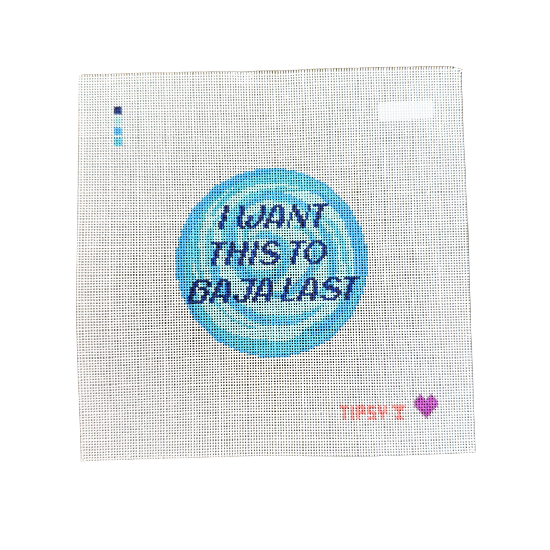 Baja Last Round Needlepoint Canvas