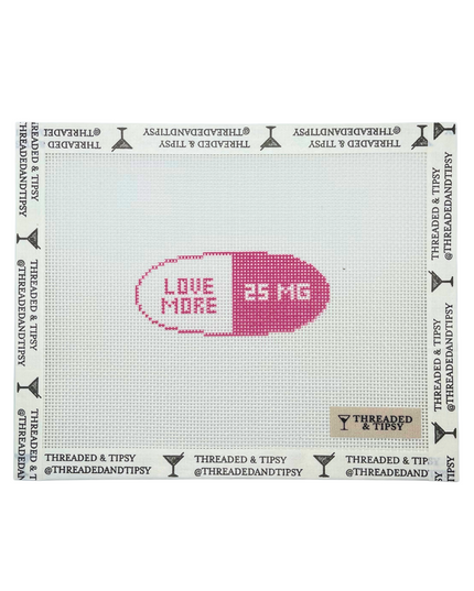 Set of 5 Happy Pill Printed Canvases
