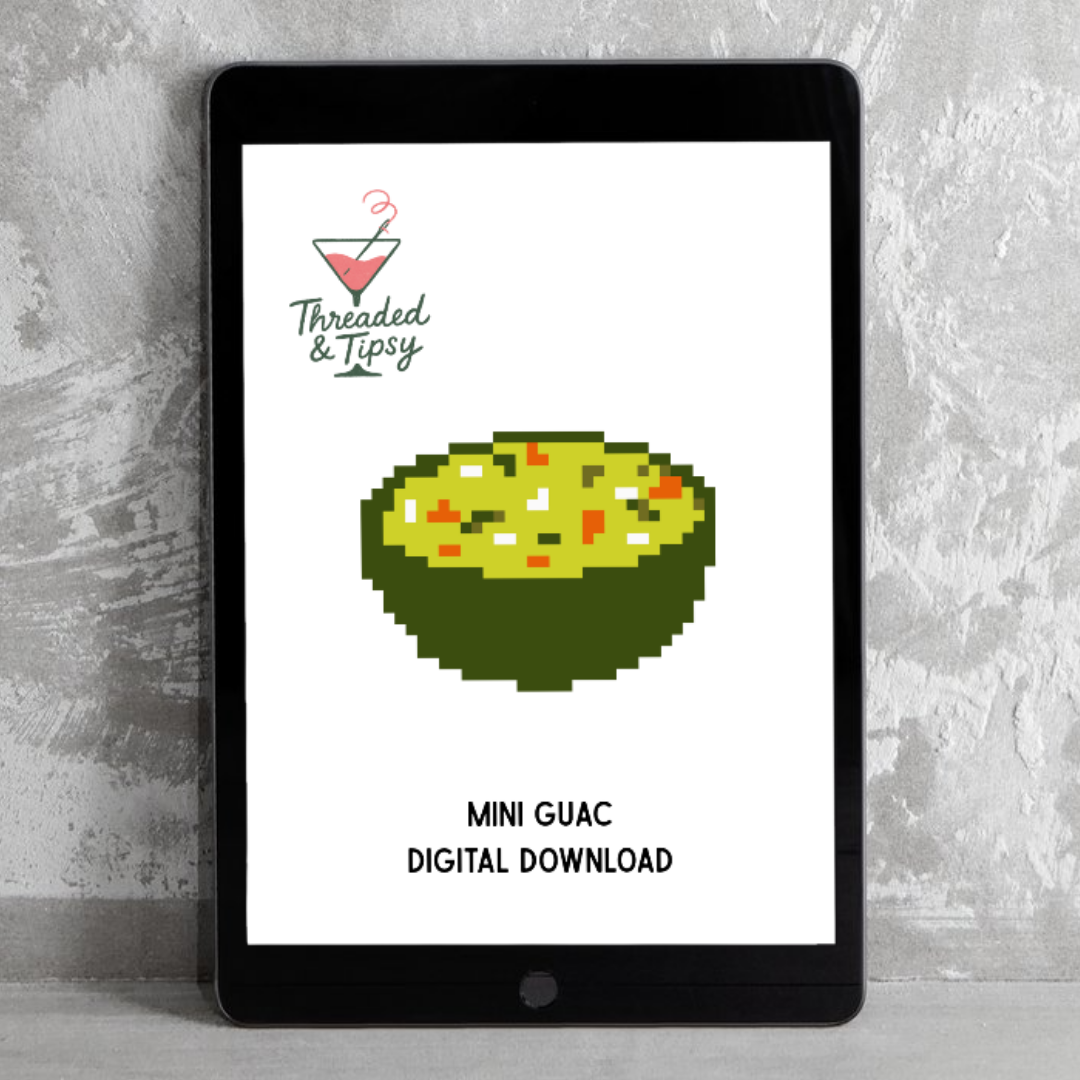 Mini Guac Digital Needlepoint Chart