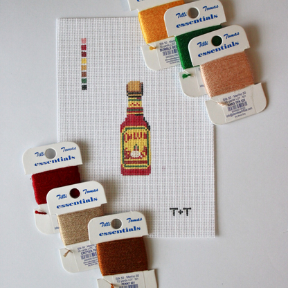 Pre-Order: Hot Sauce Needlepoint Canvas