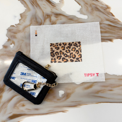 Cheetah 3x2 inch Needlepoint Canvas