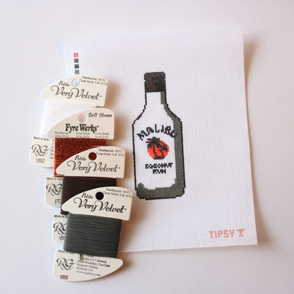 Coconut Rum Needlepoint Canvas