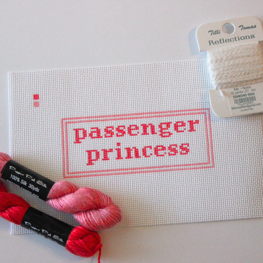 Pre-Order: Passenger Princess Needlepoint Canvas