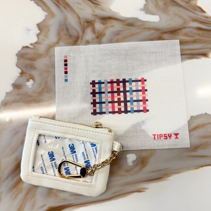 Plaid 3x2 inch Needlepoint Canvas