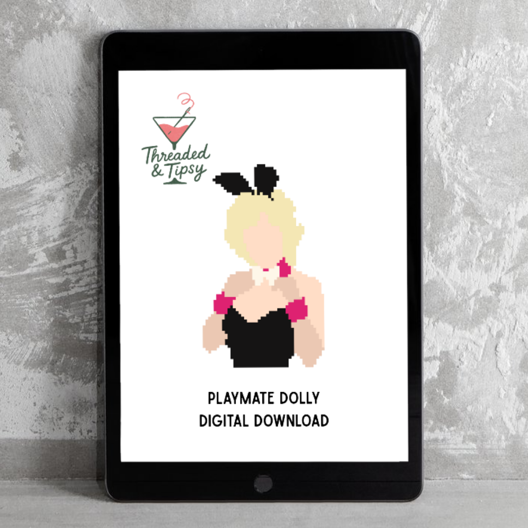 Playmate Dolly Digital Needlepoint Chart