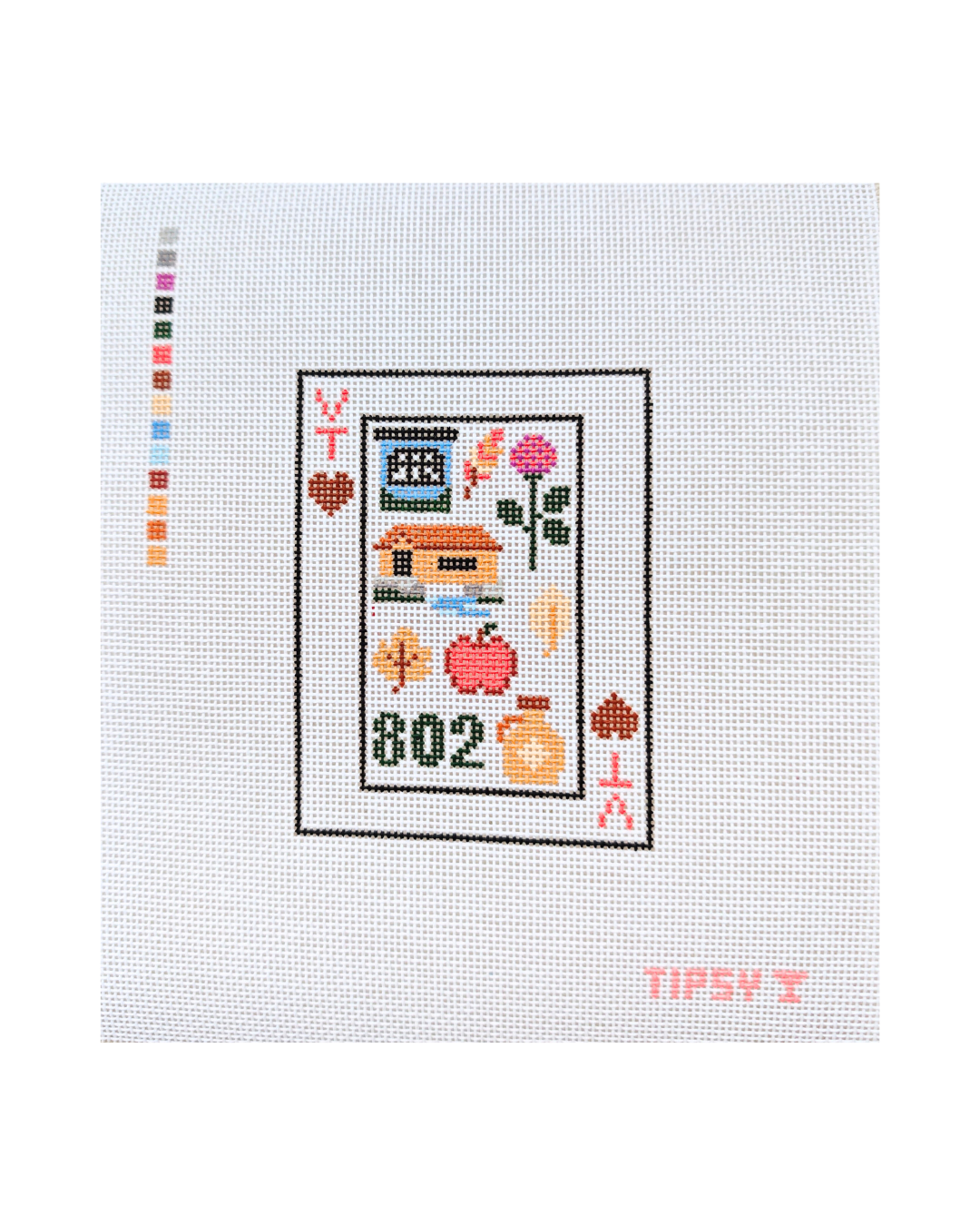 Pre-Order: VT Playing Card Needlepoint Canvas