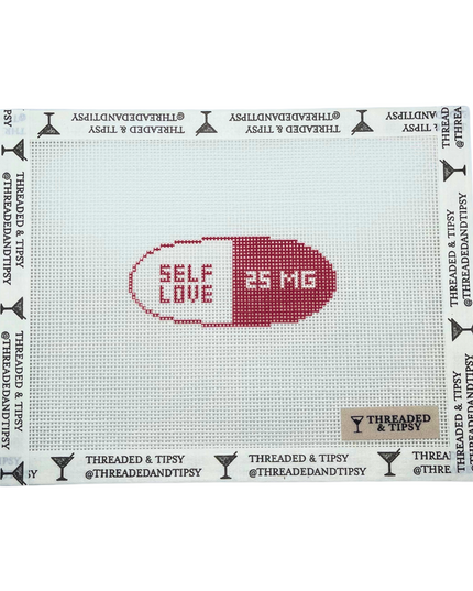 Set of 5 Happy Pill Printed Canvases