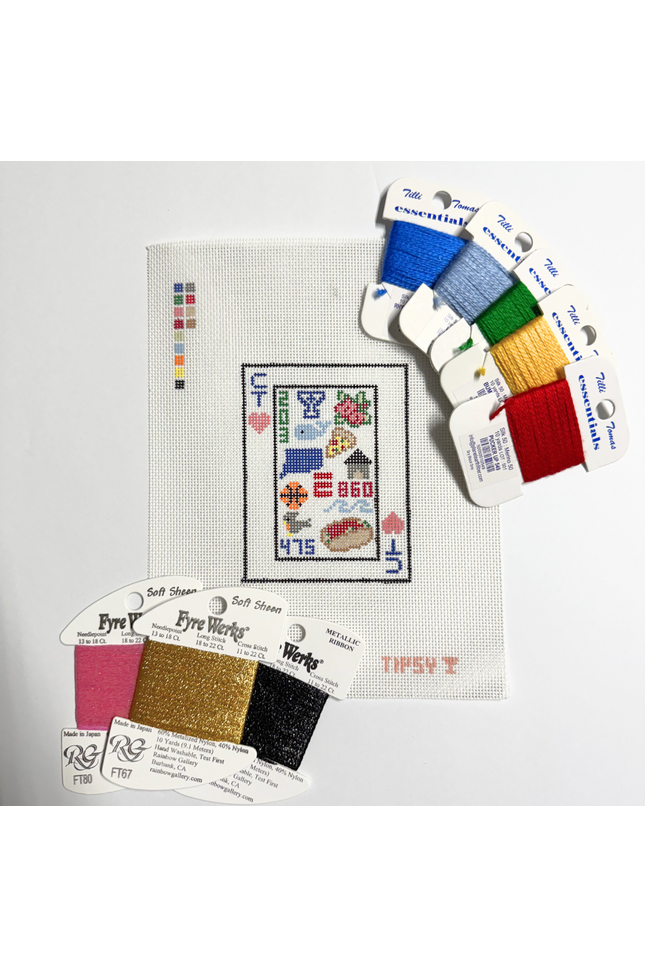 Pre-Order: CT Playing Card Needlepoint Canvas