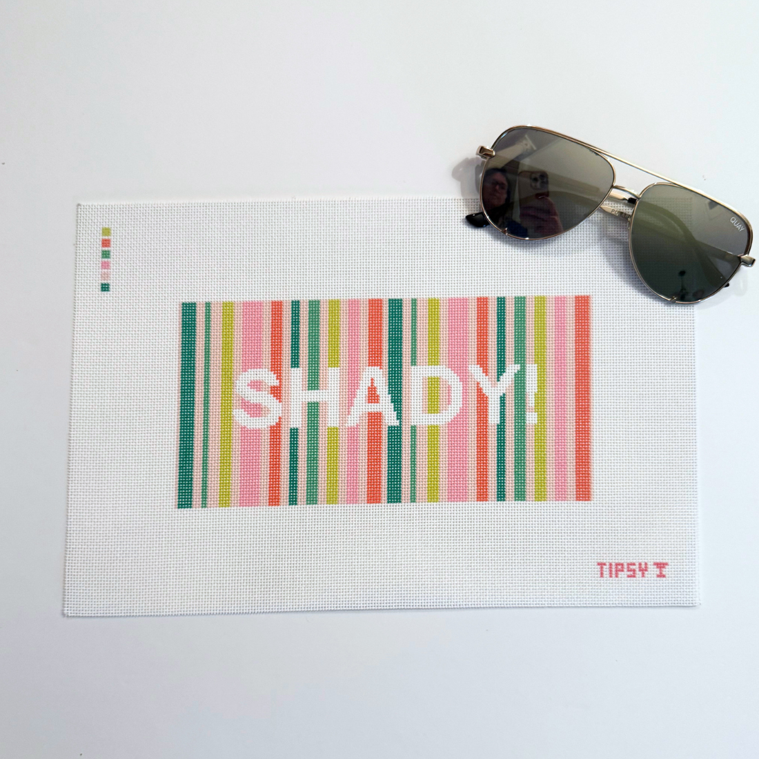 Shady! Needlepoint Canvas