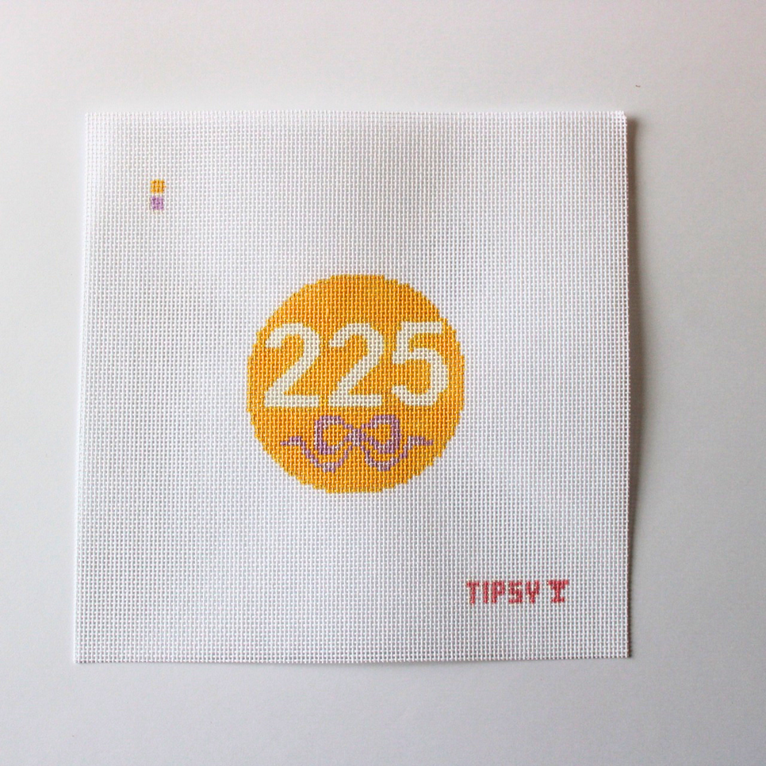 225 Ornament Needlepoint Canvas