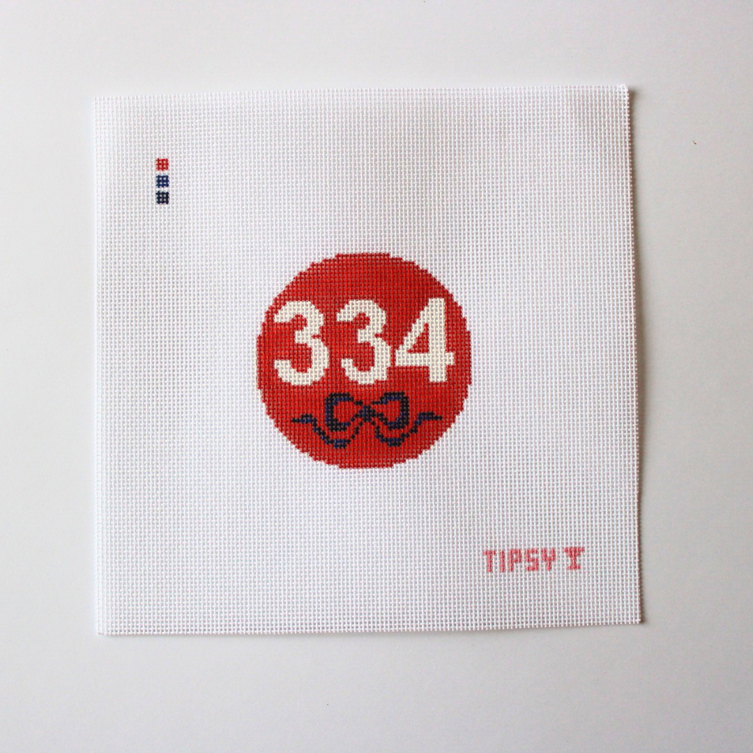 334 Ornament Needlepoint Canvas