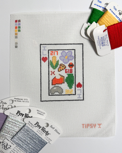 Pre-Order: IL Playing Card Needlepoint Canvas