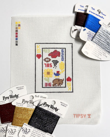 Pre-Order: KS Playing Card Needlepoint Canvas
