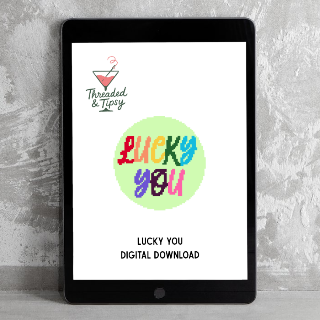 Lucky You Digital Needlepoint Chart