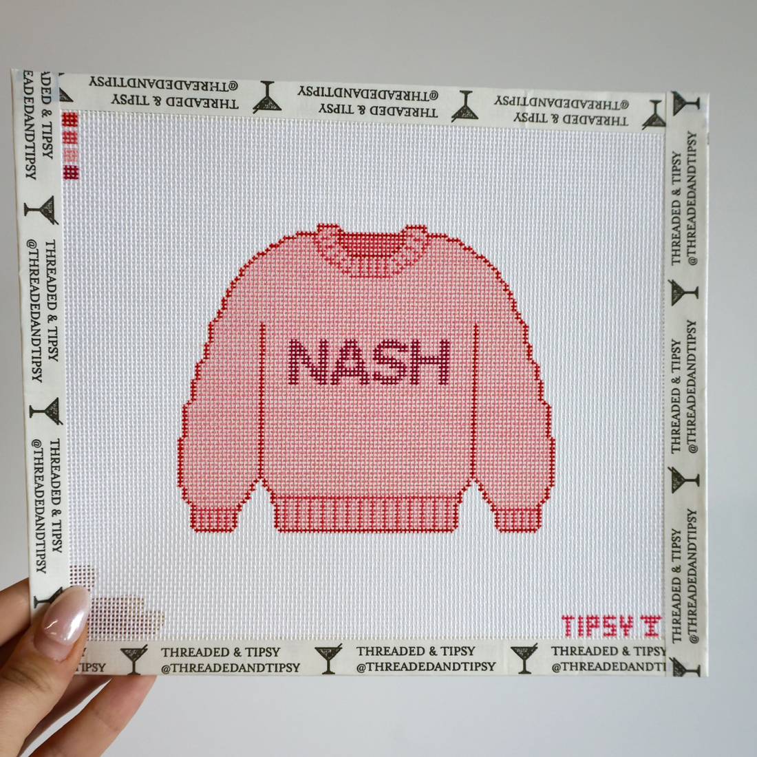 Nash Sweater Needlepoint Canvas