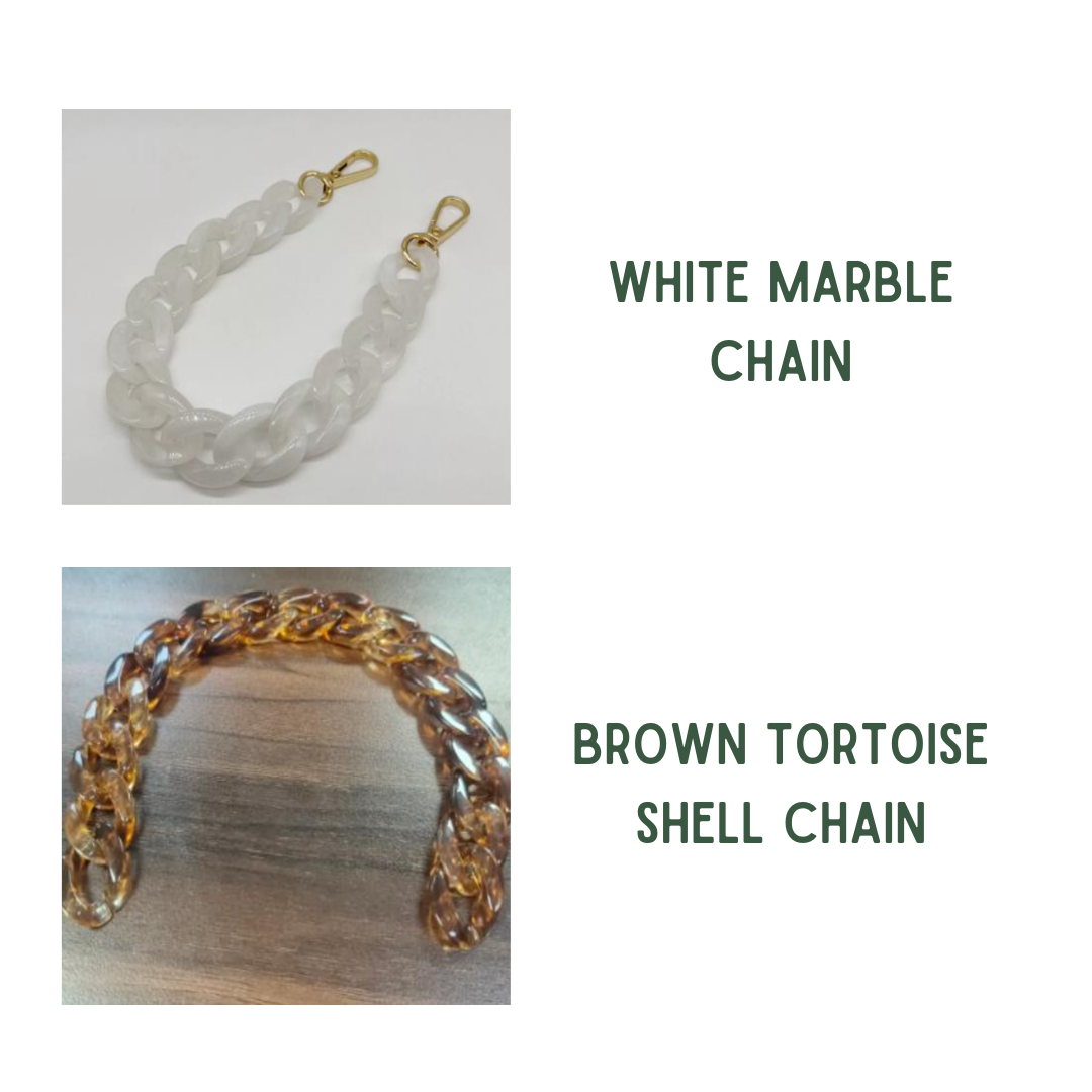 Bag Handles for Needlepoint Self-Finishing Leather Purse