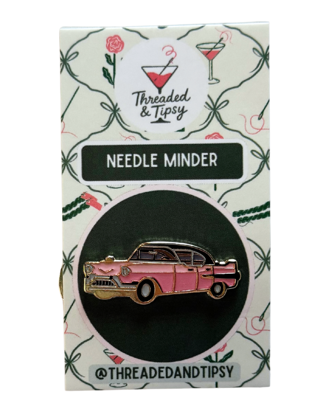 Pink Cadillac Needle Minder