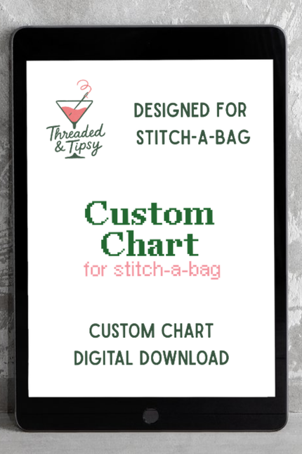 Custom Stitch-A-Bag Needlepoint Chart
