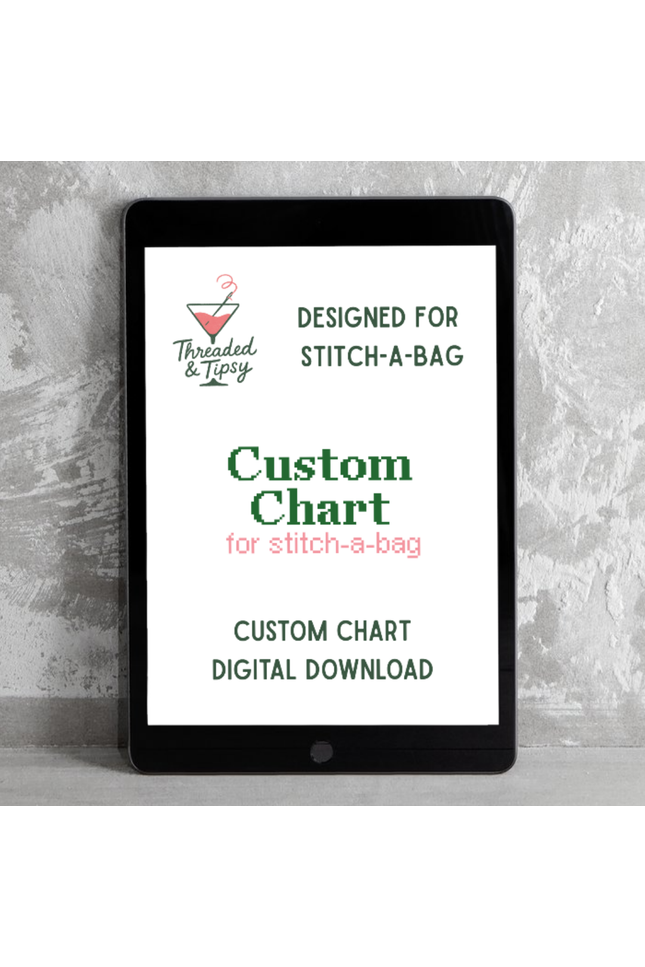Custom Stitch-A-Bag Needlepoint Chart
