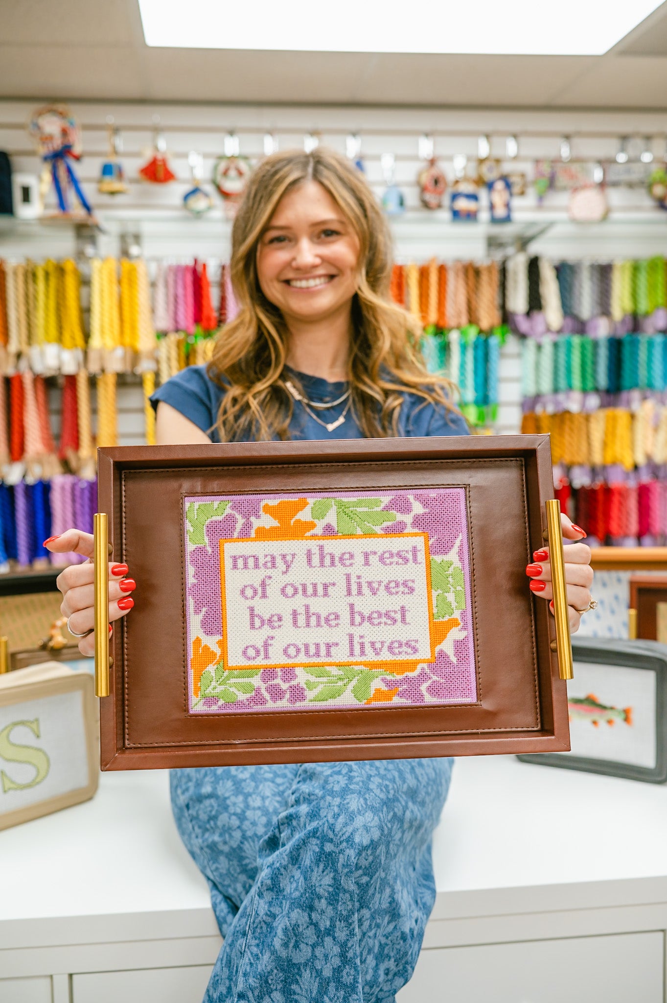 Best of Our Lives Needlepoint Canvas