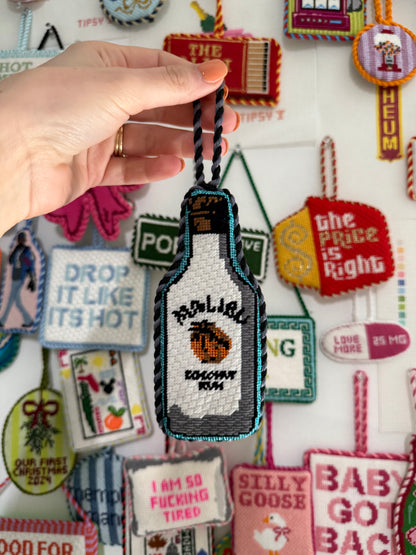 Coconut Rum Needlepoint Canvas