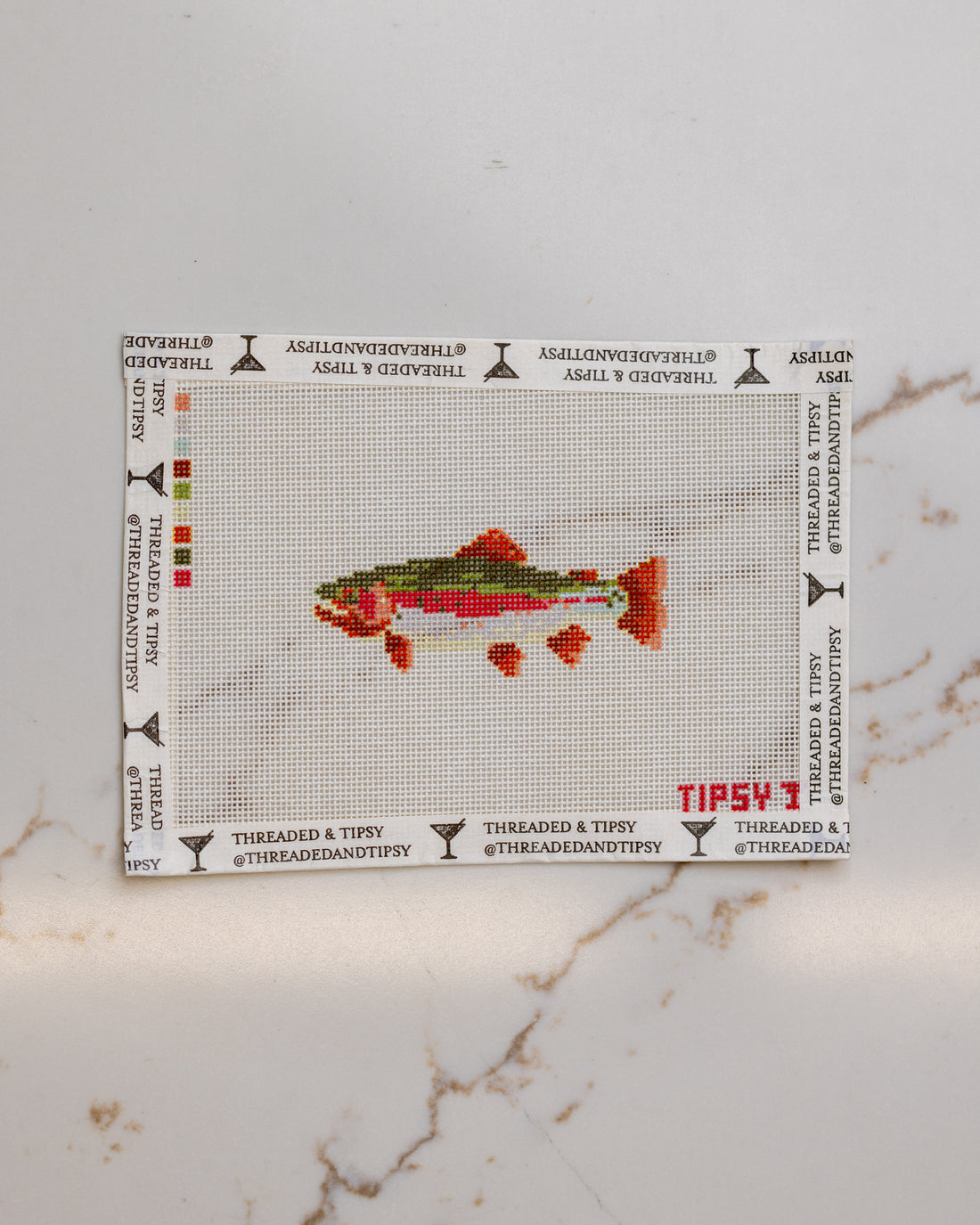 Trout Needlepoint Canvas