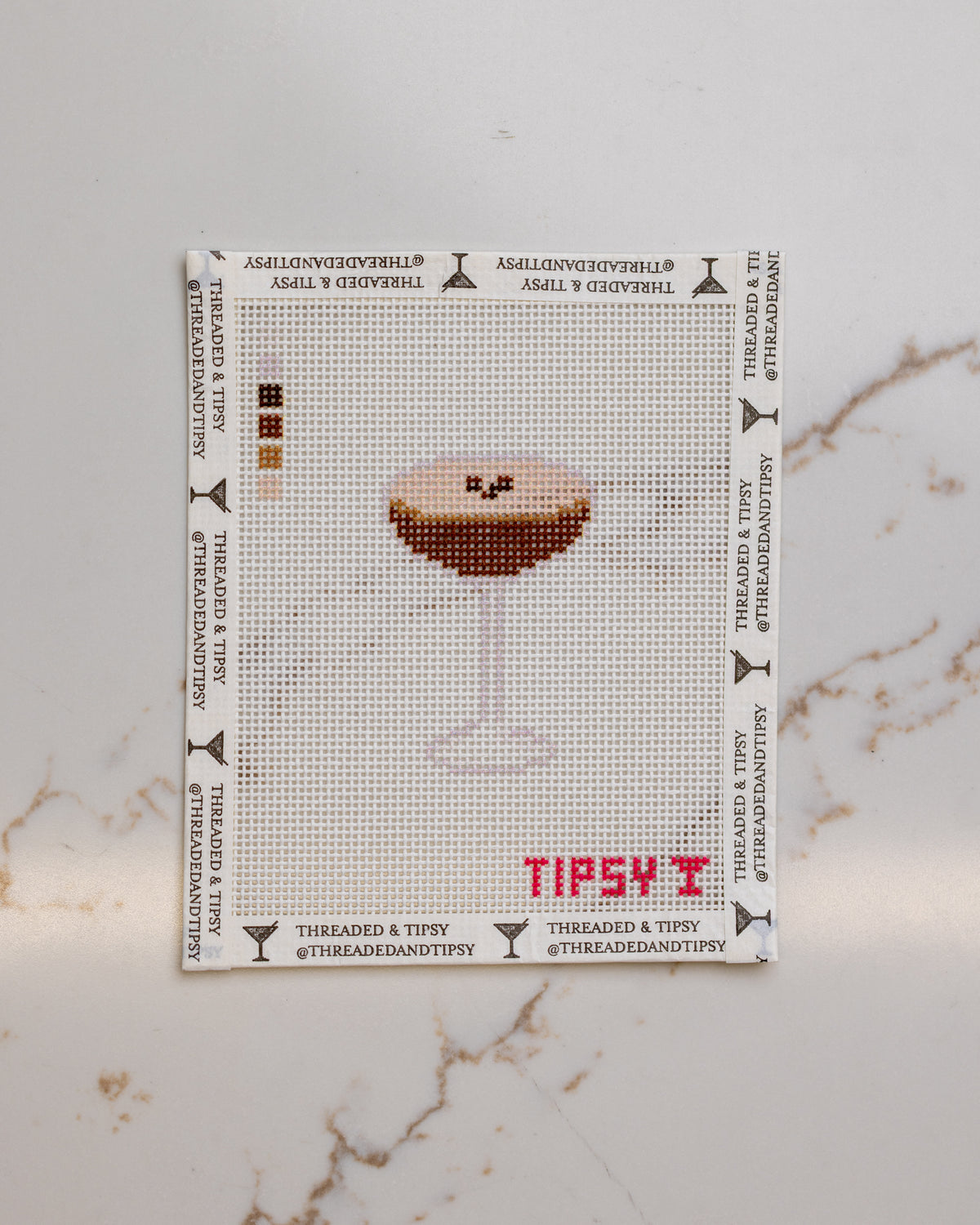 13 Mesh Espresso Martini Needlepoint Canvas