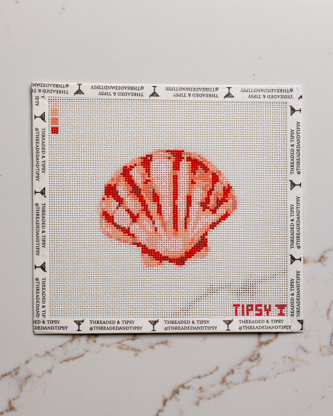 Shell Needlepoint Canvas