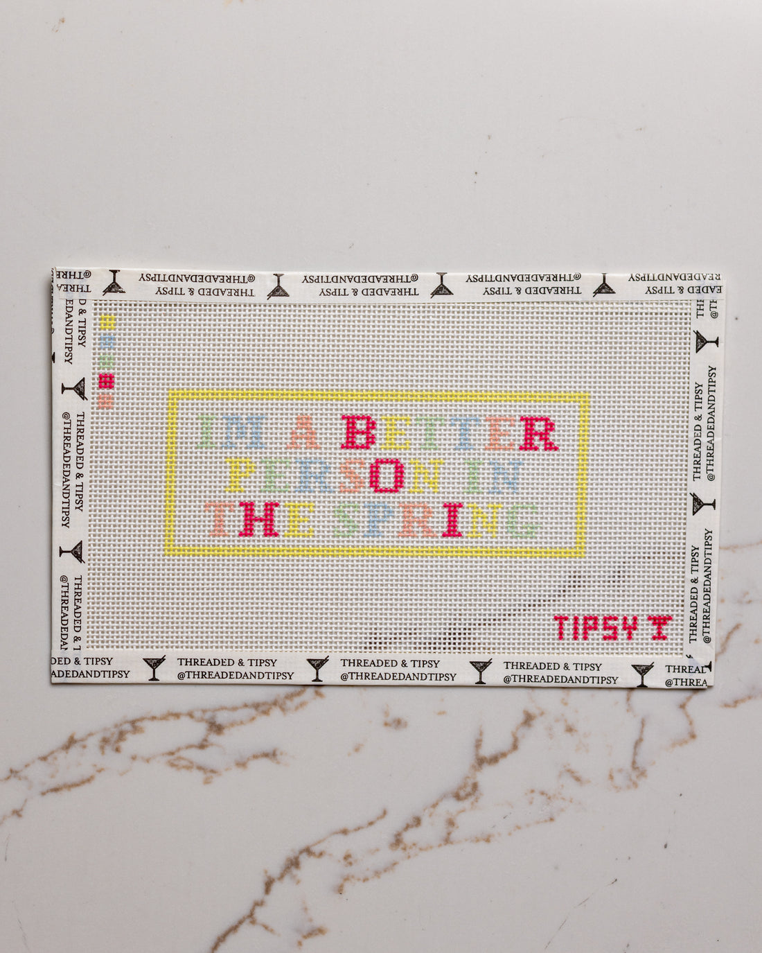 Better Person in the Spring Needlepoint Canvas